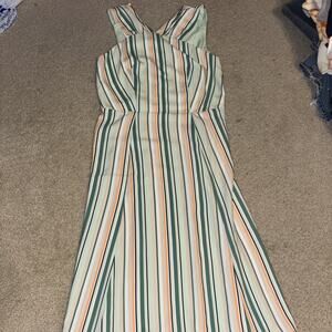 Ann Taylor Striped Dress NWT Size 0P